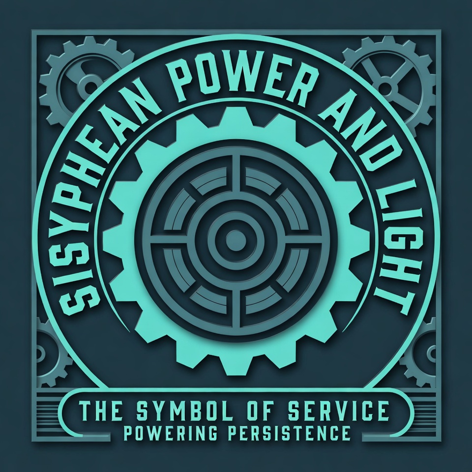Sisyphean Power & Light Logo